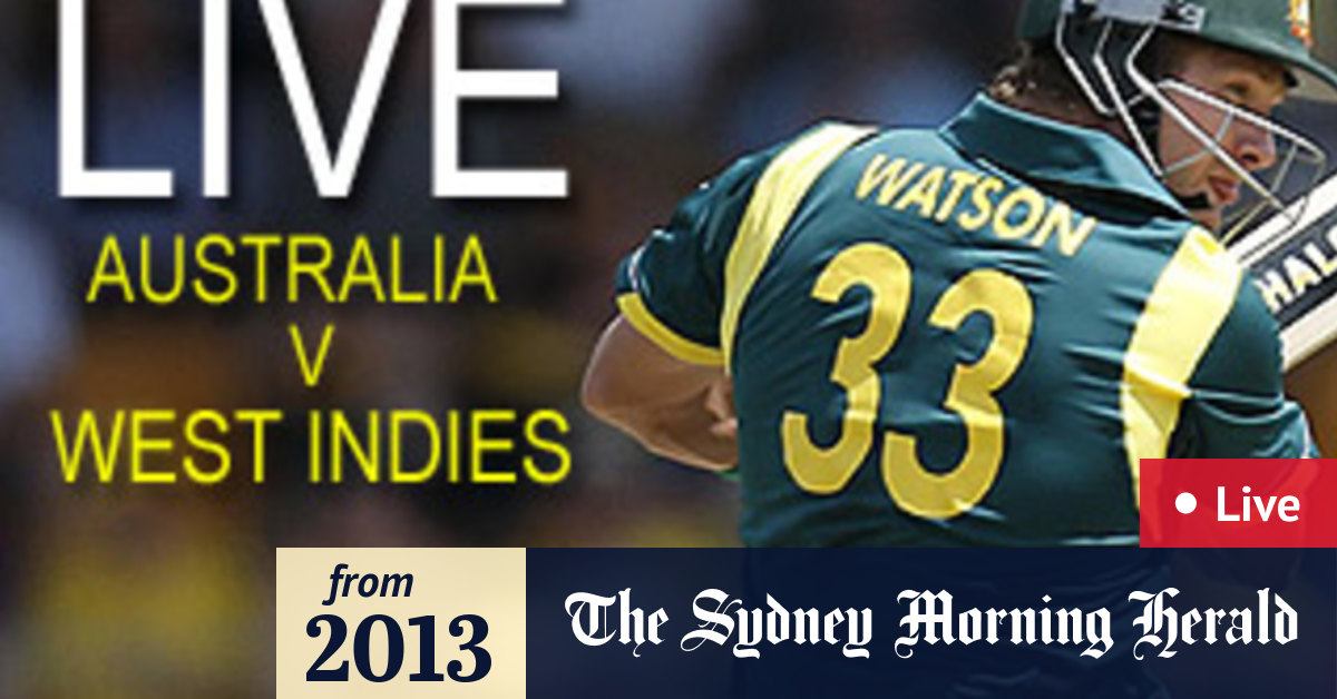 Live cricket commentary Australia v West Indies, 4th ODI, SCG